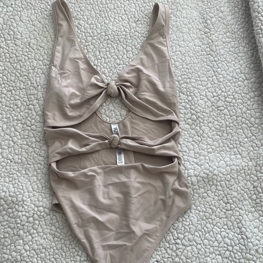 Beige bodysuit